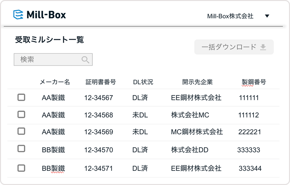 どんな条件でも検索可能